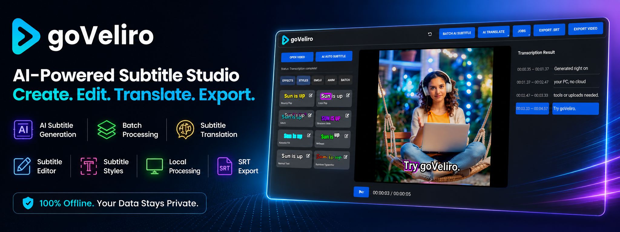 Get Lifetime Access to goVeliro Studio