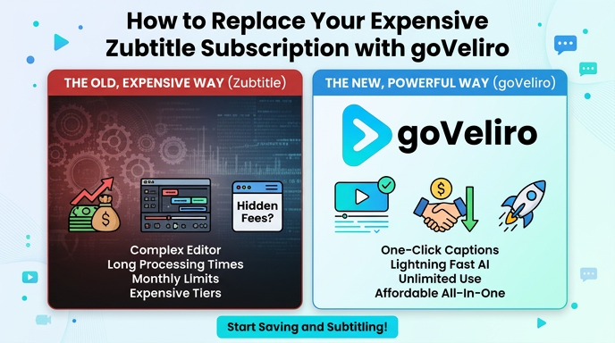 How to Replace Your Expensive Zubtitle Subscription with goVeliro