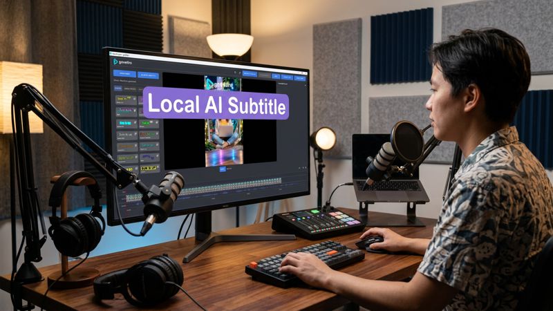 VEED Alternative for AI Subtitles: Simple, Fast, and Offline