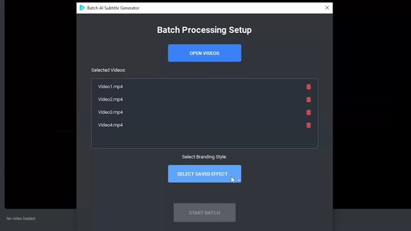 How to Generate Subtitles for 30 Videos at Once