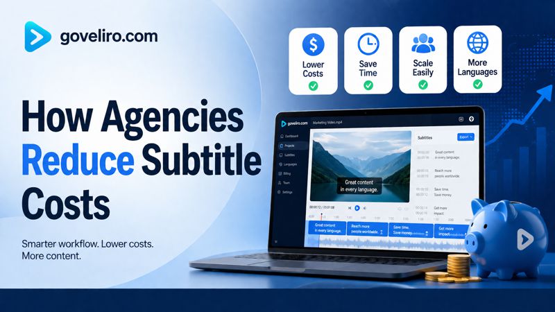 How Agencies Reduce Subtitle Costs